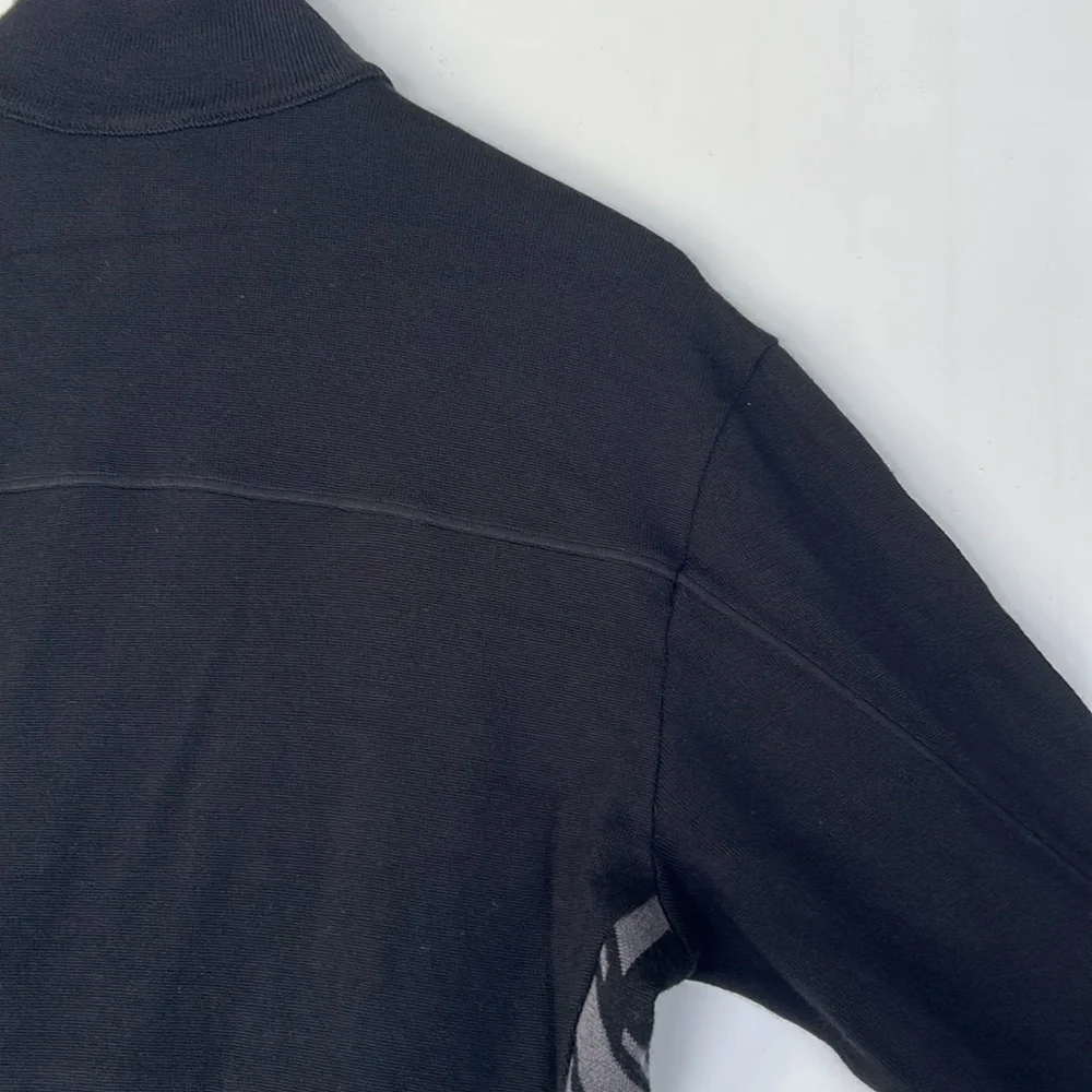 NOS Icebreaker Mens L Sport 320 Merino Wool Long Sleeve Half Zip Mid Layer Top - Picture 8 of 13